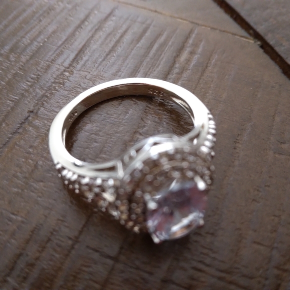 Cubic  Zaconiac with Aquamarine Ring - Picture 2 of 4